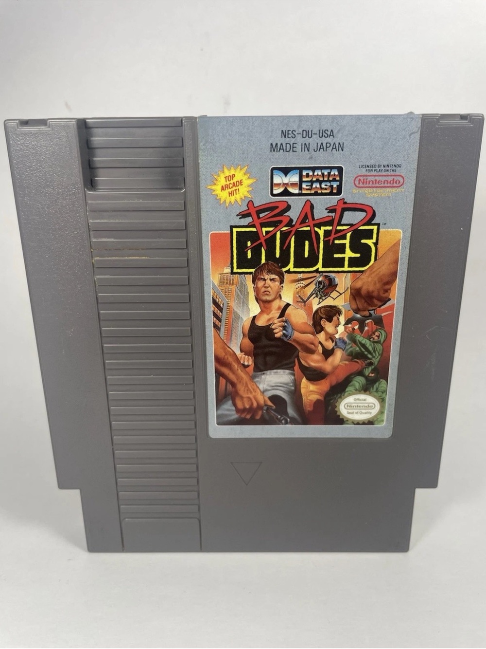 🇨🇦NOW$10🍀 Bad Dudes NES Nintendo Vintage Video Game Console Toys